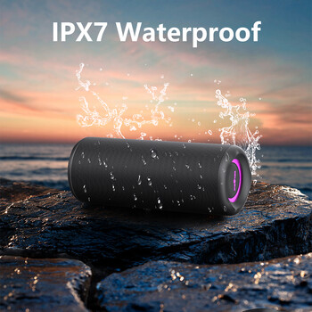 WISETIGER P3 30W Φορητό εξωτερικό ηχείο Bluetooth IPX7 Αδιάβροχο ασύρματο κιβώτιο ήχου Ενίσχυση μπάσων BT5.3 RGB TWS Συνδεσιμότητα