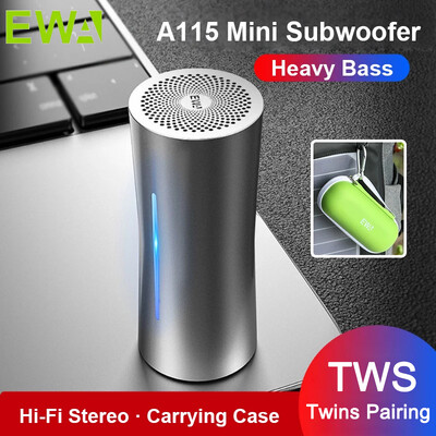 EWA prijenosni Bluetooth zvučnik, HIFI stereo bass okruženi TWS zvučnici, vanjski zvučnici Sport TF kartica MP3 player 6000 mAh
