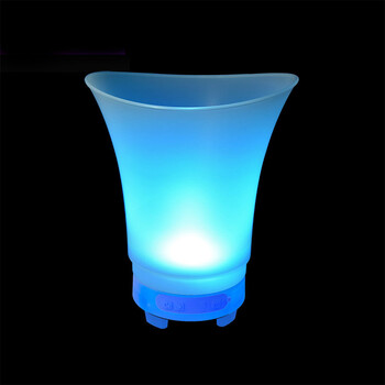 5L RGB LED Ice Bucket με ηχείο Bluetooth Αδιάβροχη Πλαστική Light Up Μπύρα σαμπάνιας Για Μπαρ Νυχτερινά κέντρα Νυχτερινό πάρτι