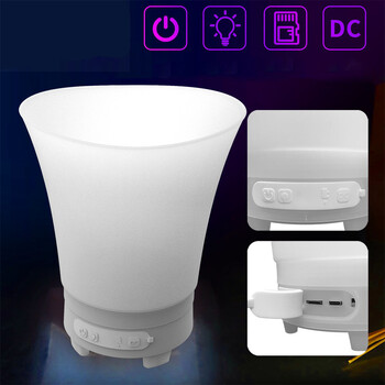 5L RGB LED Ice Bucket με ηχείο Bluetooth Αδιάβροχη Πλαστική Light Up Μπύρα σαμπάνιας Για Μπαρ Νυχτερινά κέντρα Νυχτερινό πάρτι