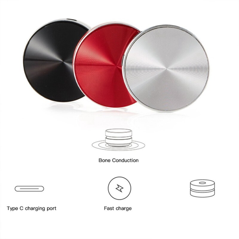 Prijenosni kompatibilni zvučnik za koštanu provodljivost Stereo zvuk, Bluetooth zvučnik Izdržljiv Jednostavna instalacija Jednostavan za korištenje