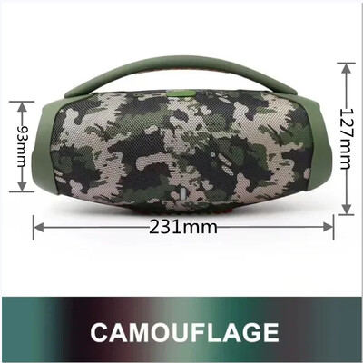 Caixa De som 100 W високомощни Bluetooth високоговорители Преносим външен субуфер 3D стерео съраунд звук Колона Музикален център Бумбокс