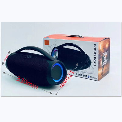 Caixa De som 100 W високомощни Bluetooth високоговорители Преносим външен субуфер 3D стерео съраунд звук Колона Музикален център Бумбокс