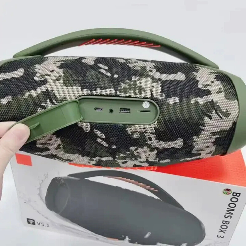 Caixa De som 100 W високомощни Bluetooth високоговорители Преносим външен субуфер 3D стерео съраунд звук Колона Музикален център Бумбокс