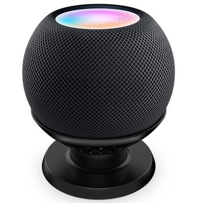 PlusAcc zidni držač za Homepod Mini utikač Dodatak za uštedu prostora s ugrađenim držačem kabela, nisu potrebni vijci