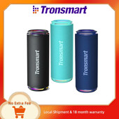 Tronsmart T7 Lite Bluetooth високоговорител Преносим високоговорител с подобрен бас, Bluetooth 5.3, 24 часа възпроизвеждане, APP контрол, за къмпинг