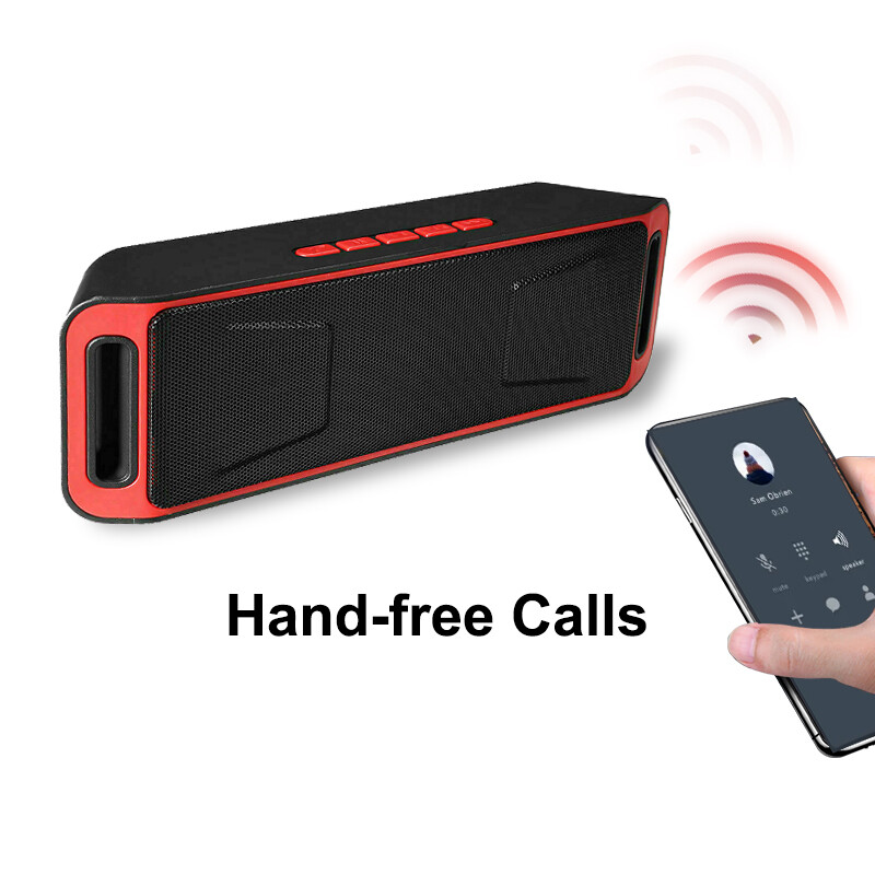 Prijenosni Bluetooth zvučnik Bežični mini zvučnik Pojačalo Stereo subwoofer zvučnik TF USB Ugrađeni mikrofon Dvostruki bas