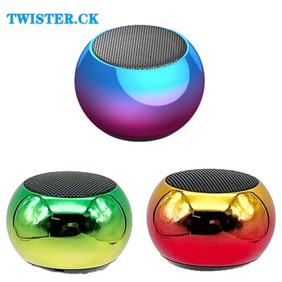 Bežični Bluetooth zvučnik Prijenosni mali čelični pištolj Metalni teški stereo surround subwoofer Vanjski mini Bluetooth mali zvučnik