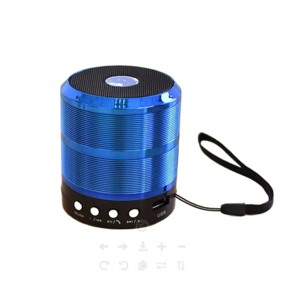 Преносим безжичен Bluetooth високоговорител с 5W чисто качество на звука, подходящ за семейни събирания и малки събирания