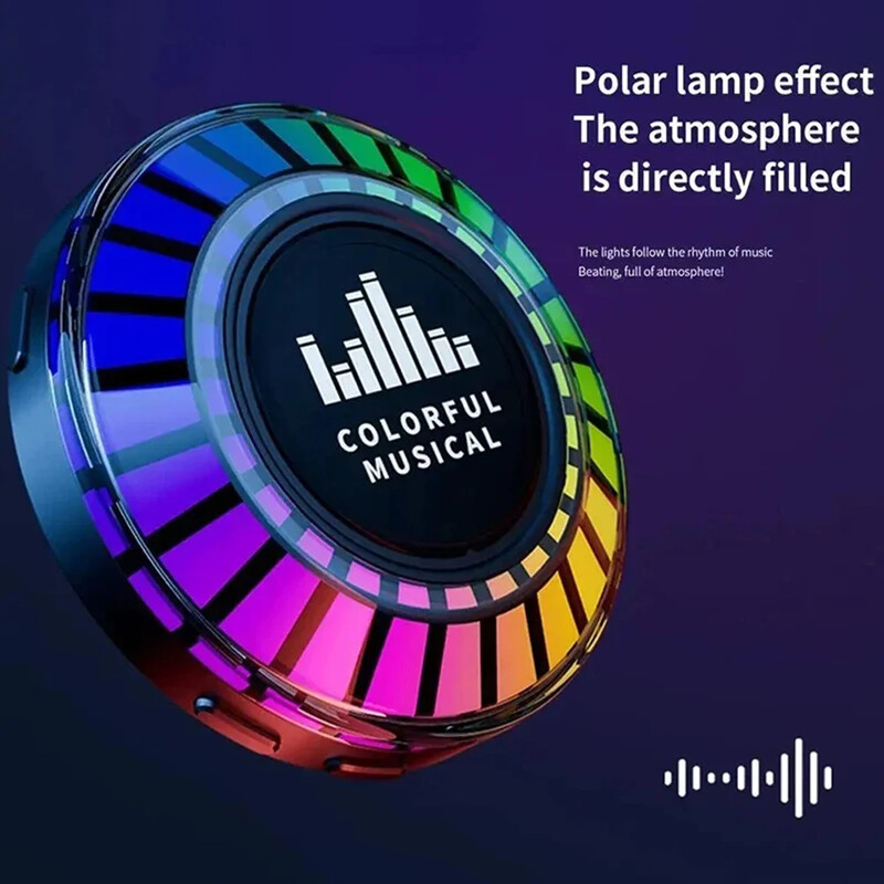 Bone Conduction Bluetooth zvučnici Prijenosni unutarnji vanjski bežični zvučnik s LED atmosferskim svjetlom HiFi Stereo Soundbar