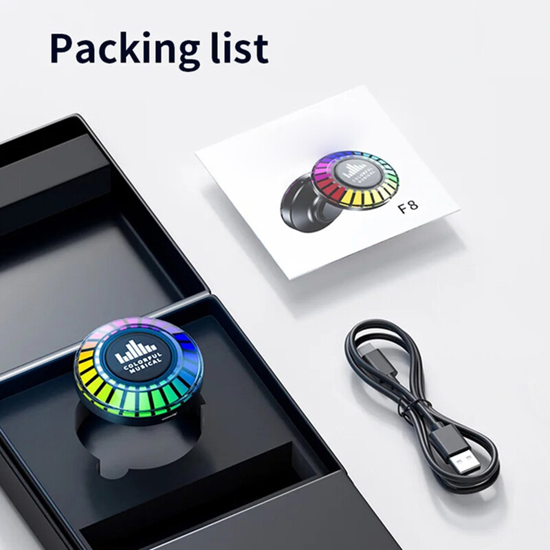 Bone Conduction Bluetooth zvučnici Prijenosni unutarnji vanjski bežični zvučnik s LED atmosferskim svjetlom HiFi Stereo Soundbar