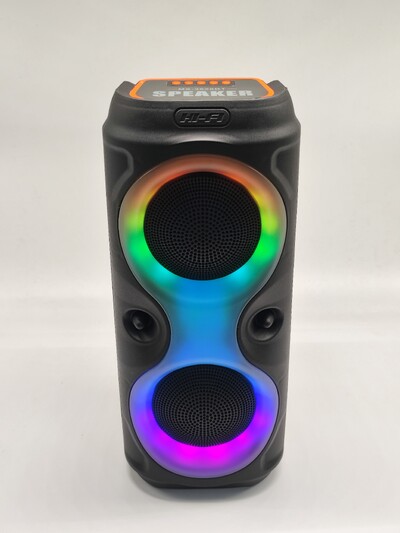 Ασύρματη στήλη Big Power Stereo LED Φορητό Bluetooth 5.2 Dual Speaker Subwoofer Bass Party Speakers Family Karaoke USB