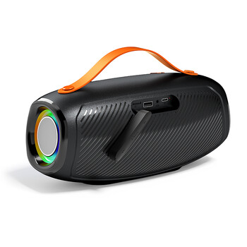 Rockmia EBS-610 20W RGB безжичен високоговорител Bluetooth 5.3 с RGB светлина Преносим водоустойчив стерео музика Мощен бумбокс