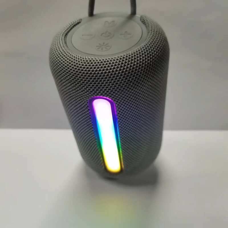 Mini nešiojamasis tinklinis garsiakalbis Bluetooth 5.3 5W galingas žemasis TF Type C Rockmia EBS-042