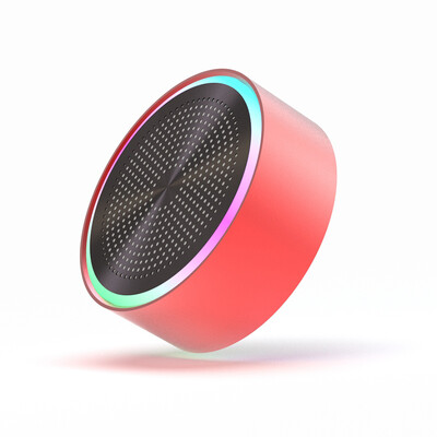 Bežični Bluetooth zvučnik Premium M4 Aluminijska prijenosna mini TF kartica TWS Interconnect Radio Ugrađeni mikrofon Svjetlo RGB