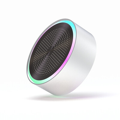 Bežični Bluetooth zvučnik Premium M4 Aluminijska prijenosna mini TF kartica TWS Interconnect Radio Ugrađeni mikrofon Svjetlo RGB