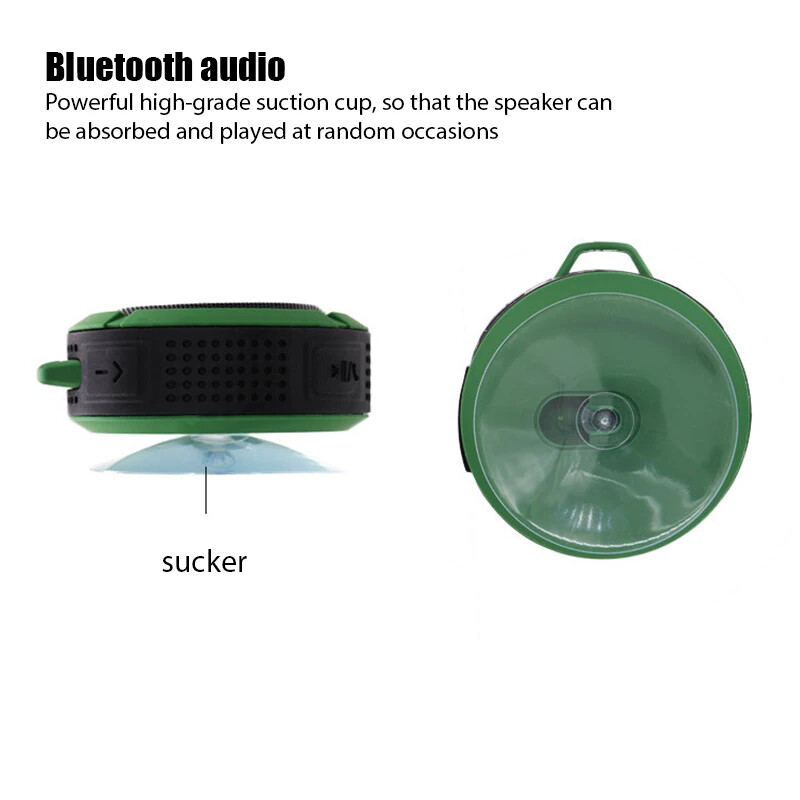 „Bluetooth“ garsiakalbis, didelis siurbimo puodelis