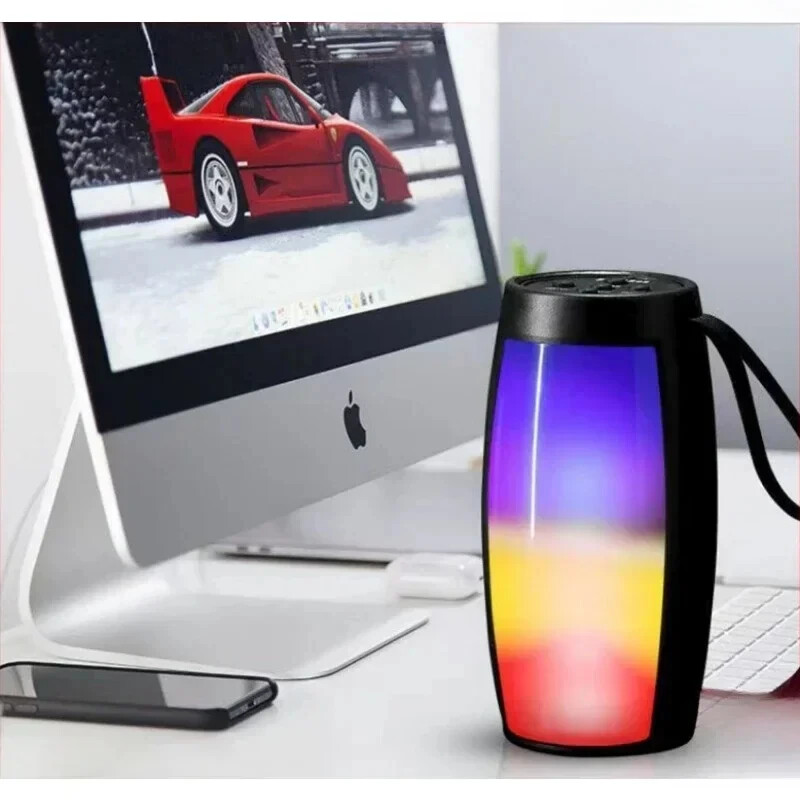 Bluetooth garsiakalbis stereo dvigubas garsiakalbis lauko Tfusb atkūrimas Fm balso transliacija nešiojamas žemųjų dažnių garsiakalbis belaidis garsiakalbis 2024