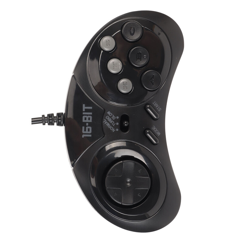 za Sega kontroler igara 9 pinski 16-bitni mini ručni ergonomski klasični gamepad s for Turbo Boost prijenosnim kontrolerom gamepada