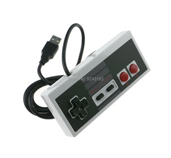 Για NES ενσύρματο ελεγκτή USB Gamepad PC/USB/NES Βιντεοπαιχνίδια υπολογιστή για υπολογιστή Mando Handle Retro USB For NES Joystick Controle Manette