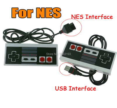 Για NES ενσύρματο ελεγκτή USB Gamepad PC/USB/NES Βιντεοπαιχνίδια υπολογιστή για υπολογιστή Mando Handle Retro USB For NES Joystick Controle Manette