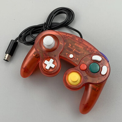 Novi zamjenski prozirni kontroler igre Gamepad sa žičanim ručnim joystickom za NGC GameCube konzolu za video igre