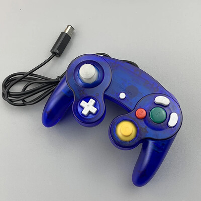 Novi zamjenski prozirni kontroler igre Gamepad sa žičanim ručnim joystickom za NGC GameCube konzolu za video igre