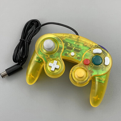 Novi zamjenski prozirni kontroler igre Gamepad sa žičanim ručnim joystickom za NGC GameCube konzolu za video igre