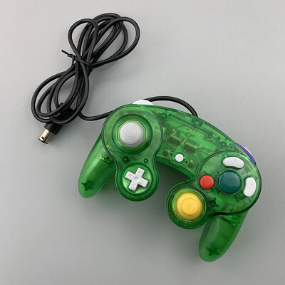 Novi zamjenski prozirni kontroler igre Gamepad sa žičanim ručnim joystickom za NGC GameCube konzolu za video igre