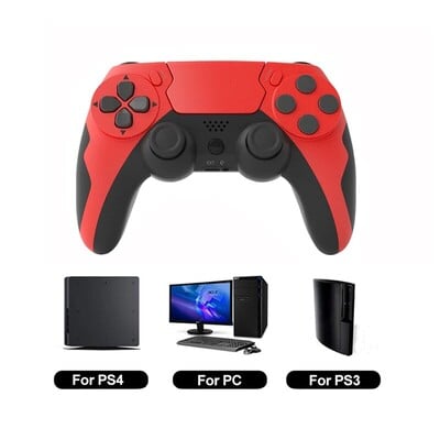 GAMINJA P48 bežični gamepad sa šestosnim žiroskopom kontroler igre za PS4 PS3 konzole osvaja 7 8 10 dvostruki vibracijski PC joystick