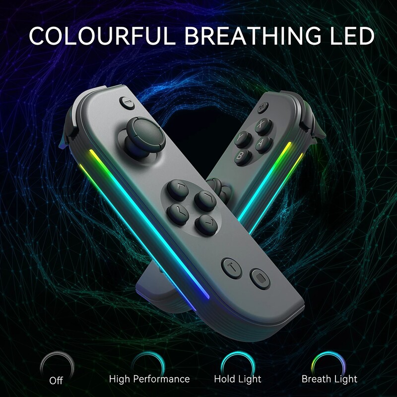 Joypad za Switch Controller RGB Light Odsjaj Vibracija Podržava Screenshot Wake-up Funkciju Motion Gamepad za Switch Control