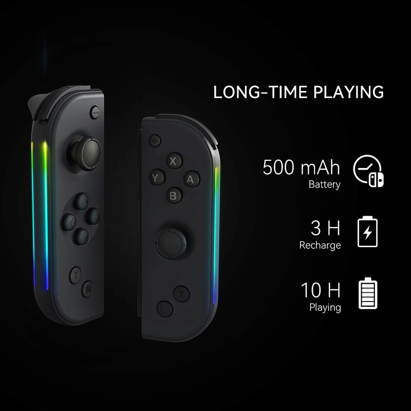 Joypad za Switch Controller RGB Light Odsjaj Vibracija Podržava Screenshot Wake-up Funkciju Motion Gamepad za Switch Control