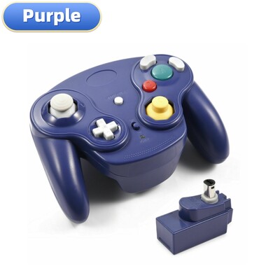 Bežični gamepad kontroler u 5 boja za NGC igraću konzolu s 2.4G adapterom Gamepads Joystick za GameCube konzolu za video igre