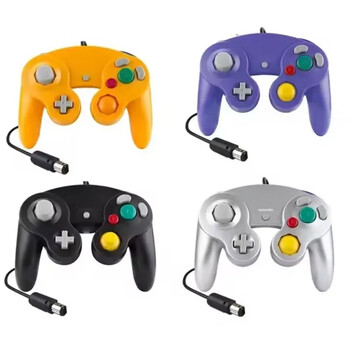 Ενσύρματο χειριστήριο παιχνιδιών για το GameCube NGC Ενσύρματο χειριστήριο παιχνιδιών με ένα κουμπί για την κονσόλα παιχνιδιών NGC