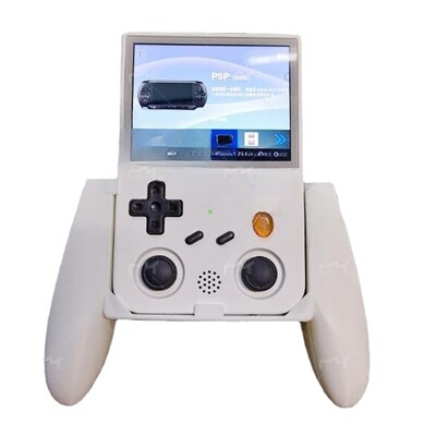 Skirta Anbernic RG353V RG353VS 3D spausdinimui žaidimų konsolės rankinių žaidimų pultai Rankena Rankena delno pagrindo ekrano stalo skylės plokštės laikiklio stovai