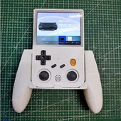 Skirta Anbernic RG35XX žaidimų pultams Rankena delno rankena 3D spausdinimas žaidimų konsolė rankinė žaidimų pultelis rankena delno pagrindo laikiklio stovai