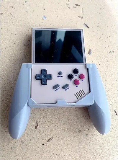 Skirta Anbernic RG35XX žaidimų pultams Rankena delno rankena 3D spausdinimas žaidimų konsolė rankinė žaidimų pultelis rankena delno pagrindo laikiklio stovai