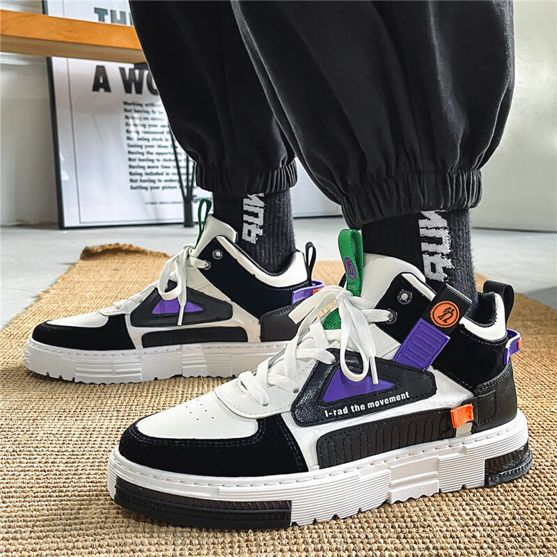 Muške cipele visoke ljetne moderne sportske nove tenisice za muškarce 2022. prozračne nacionalne mode casual bijele cipele moderne cipele