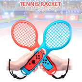 Nintend Switch NS Tennis ACES žaidimų grotuvas, skirtas Nintendo Switch OLED sporto priedams Joy-con ABS teniso raketės rankenos laikiklis