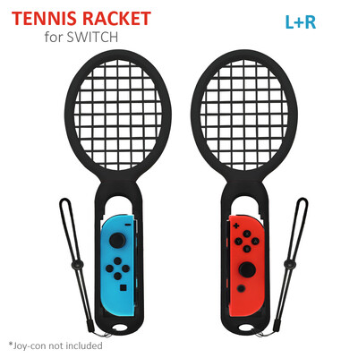 Nintend Switch NS Tennis ACES žaidimų grotuvas, skirtas Nintendo Switch OLED sporto priedams Joy-con ABS teniso raketės rankenos laikiklis