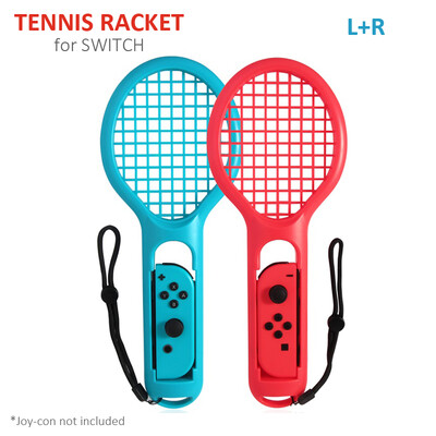 Nintend Switch NS Tennis ACES žaidimų grotuvas, skirtas Nintendo Switch OLED sporto priedams Joy-con ABS teniso raketės rankenos laikiklis