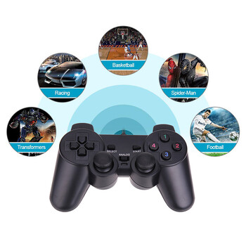 Ενσύρματο χειριστήριο USB Παιχνίδι Joytic Gamepad Joystick δόνησης για playstation για WinXP/Win7/Win8/Win10 για φορητό υπολογιστή υπολογιστή