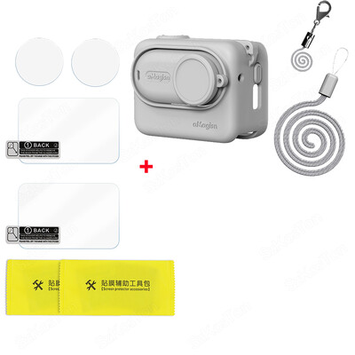 За Insta 360 GO 3S Силиконов защитен калъф Неплъзгаща се цялостна защитна обвивка Капак против надраскване Аксесоари за спортна камера