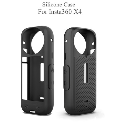 Για Insta360 X4 Soft Silicone Case for Insta360 X4 Silicone Protective Full Cover Shell αξεσουάρ κάμερας