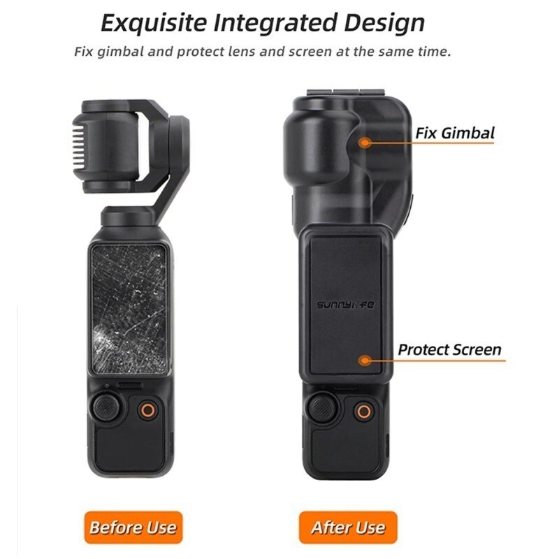 Plastični gimbal štitnik za DJI Osmo Pocket 3 kapica kamere Sunnylife zaštitna torbica Ručna gimbal kutija DJI Pocket 3 Dodaci