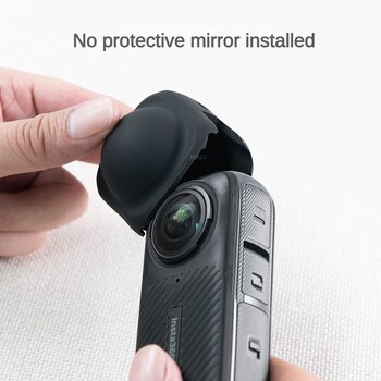 Капачка на обектива за Insta360 X4 Протекторно покритие Аксесоари Insta 360 X4 Камера Защитен от прах и надраскване Силиконов защитен калъф за обектив