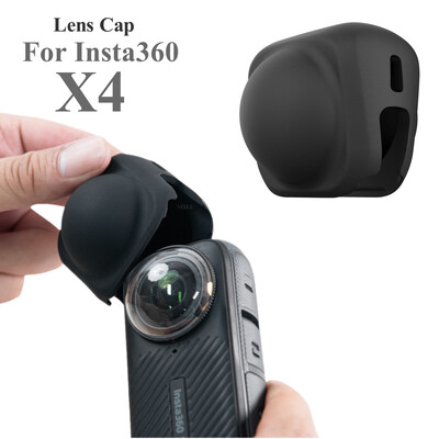 Poklopac objektiva za Insta360 X4 Zaštitni poklopac Dodaci Insta 360 X4 Kamera Silikonska zaštitna futrola za objektiv Protiv prašine i ogrebotina
