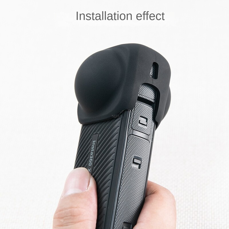 Capac de lentile pentru Insta360 X4 Husa de protectie Accesorii Insta 360 X4 Aparat foto Anti-praf Husa de protectie din silicon anti-zgarieturi