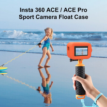 Плаващ калъф PULUZ EVA и плаващ прът за аксесоари за спортна камера Insta360 Ace/Ace Pro Защитно покритие за гмуркане