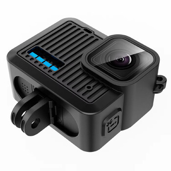 За gopro hero 2024 мини аксесоари, калъф, протектор, корпус, защитен гумен силикон + капачка на обектива, каишка, капак за Go pro